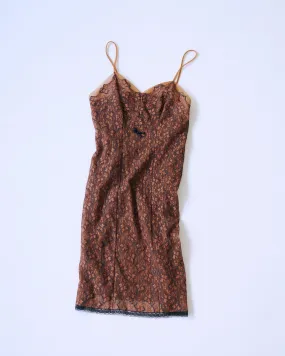 60s perlon slip dress