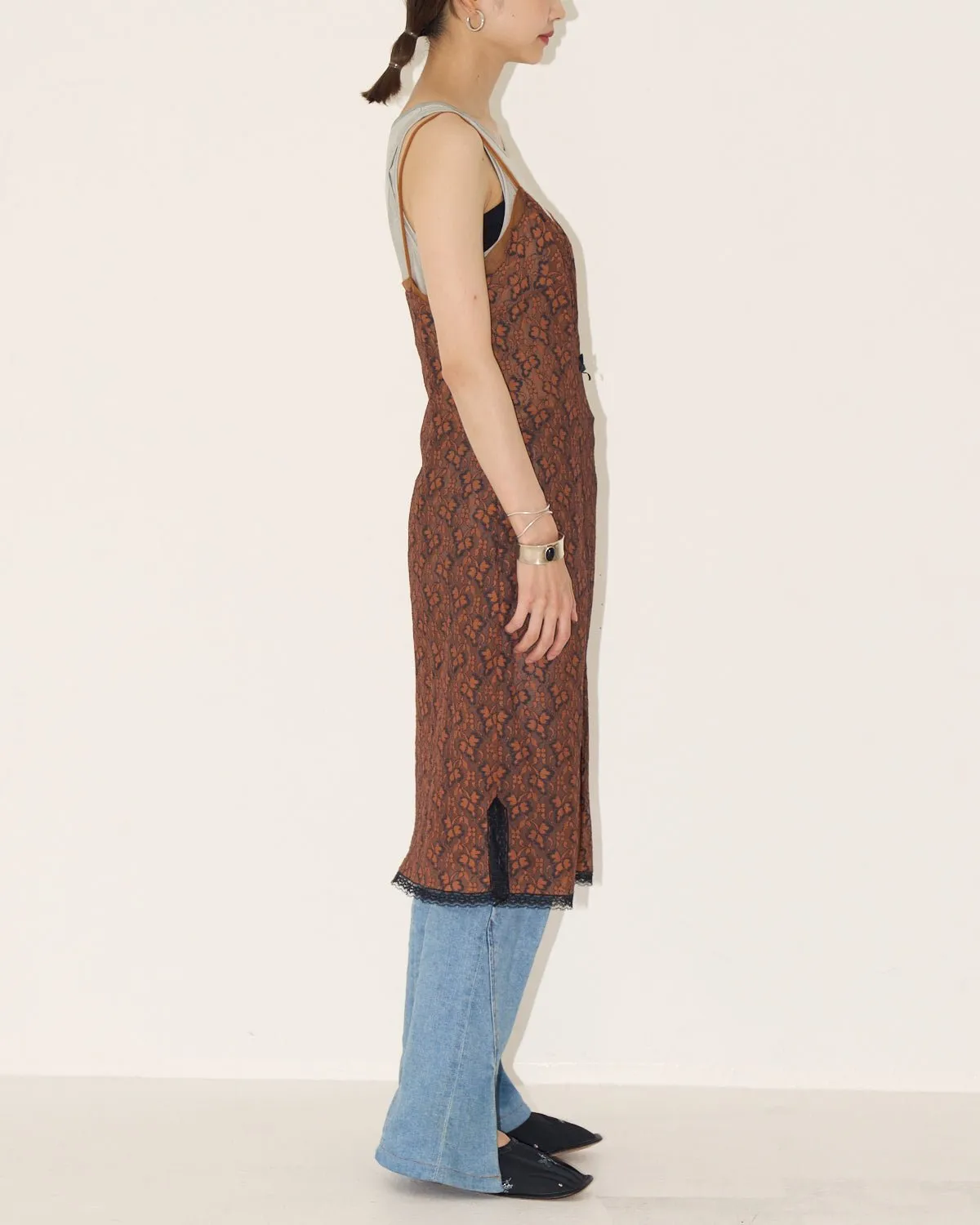 60s perlon slip dress