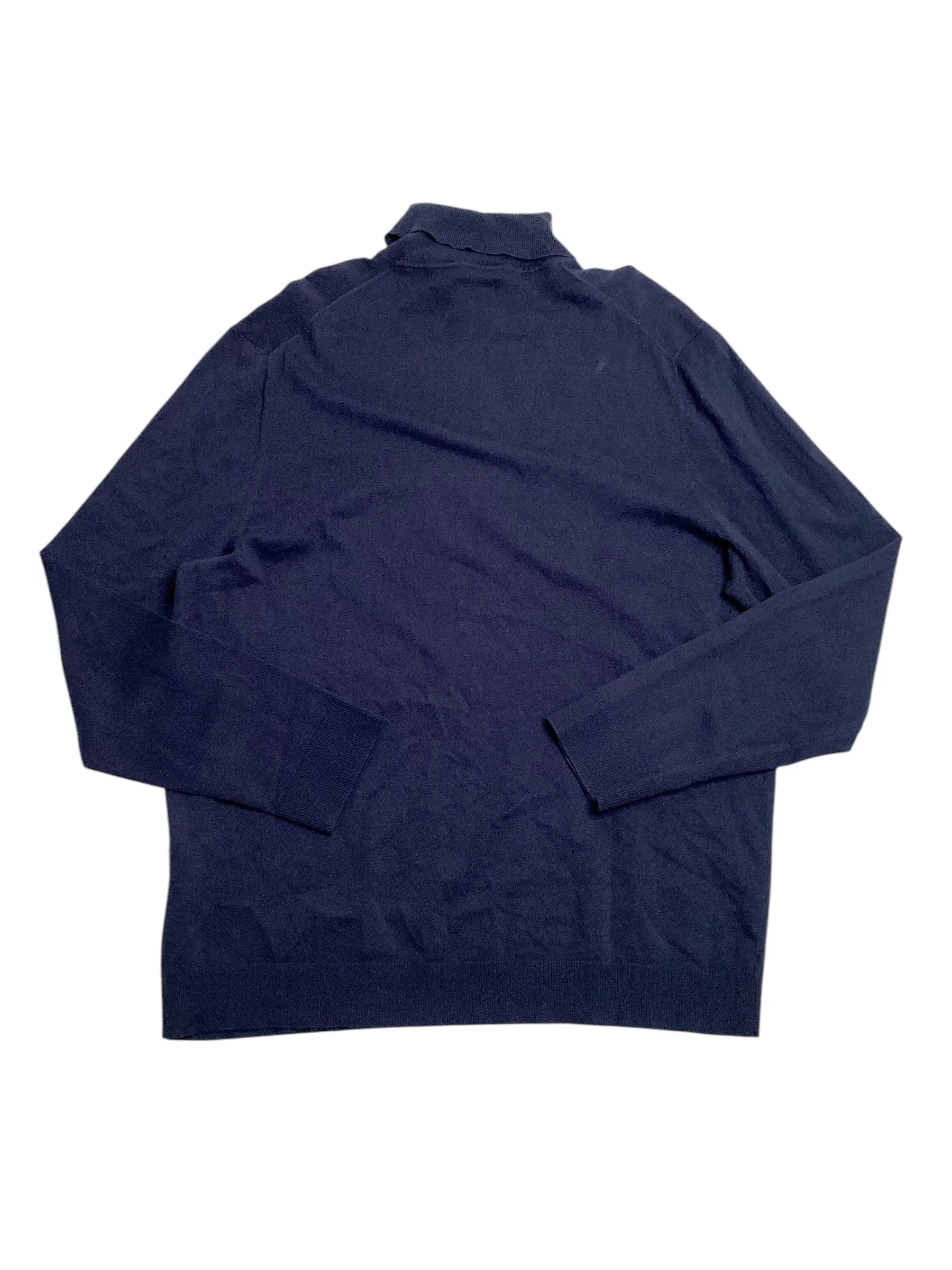 Alfani Mens Tucker Otto Turtleneck Sweater Neo Navy Blue 2XL