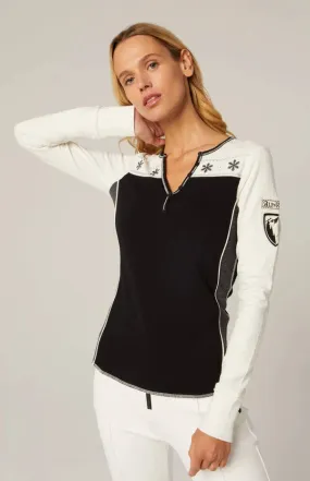 ALP N' ROCK- WOMEN'S ANJA HENLEY SHIRT