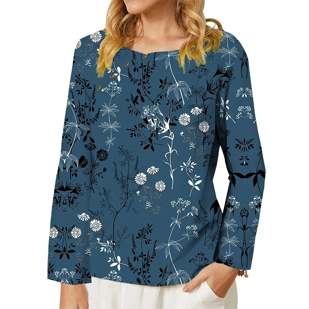 Ashore Shop Women T-shirt  Sailboat Long Sleeve Top