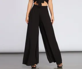 Bahama Breeze Wide-Leg Pants