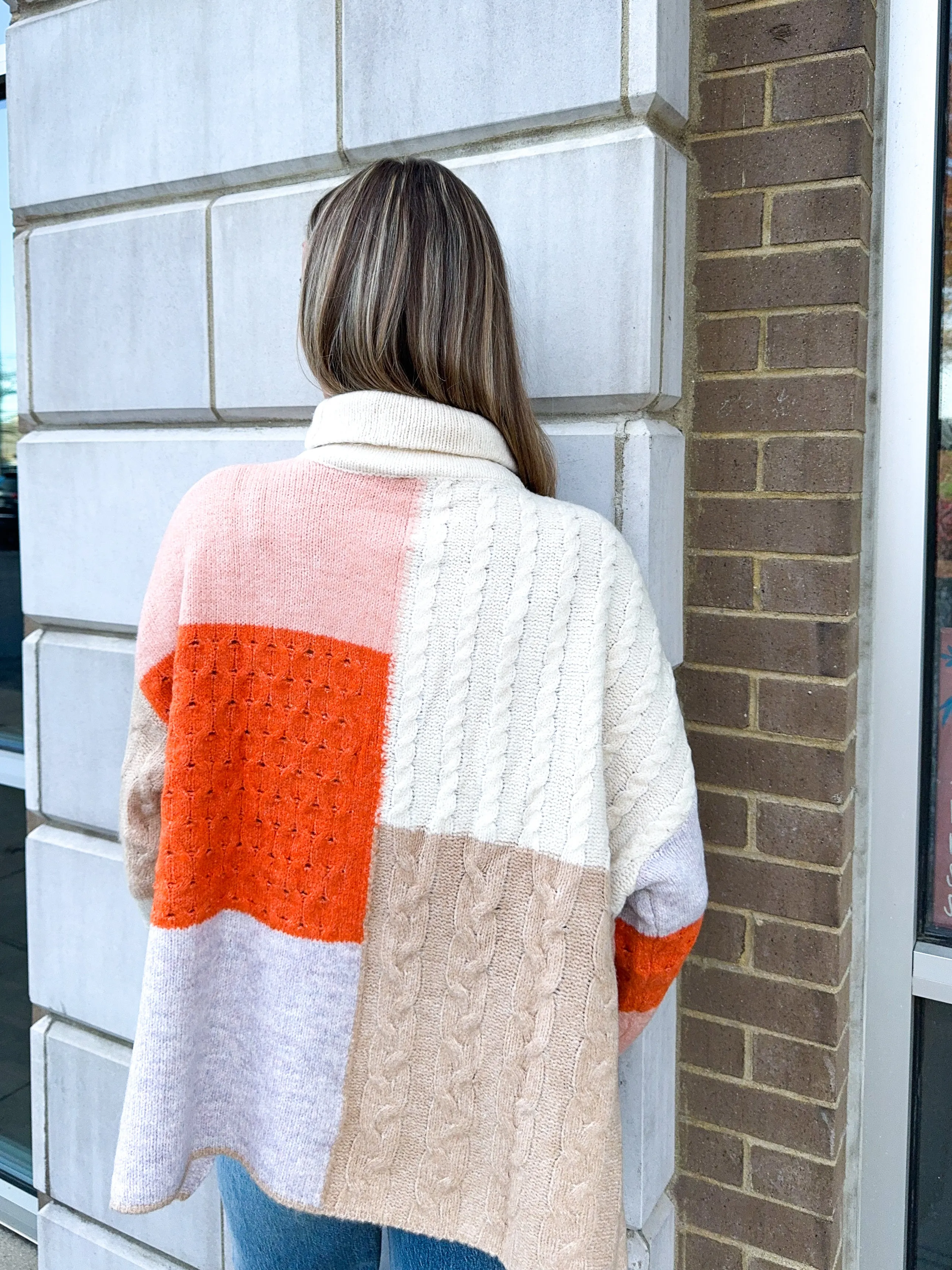 Block It Out Turtleneck Sweater