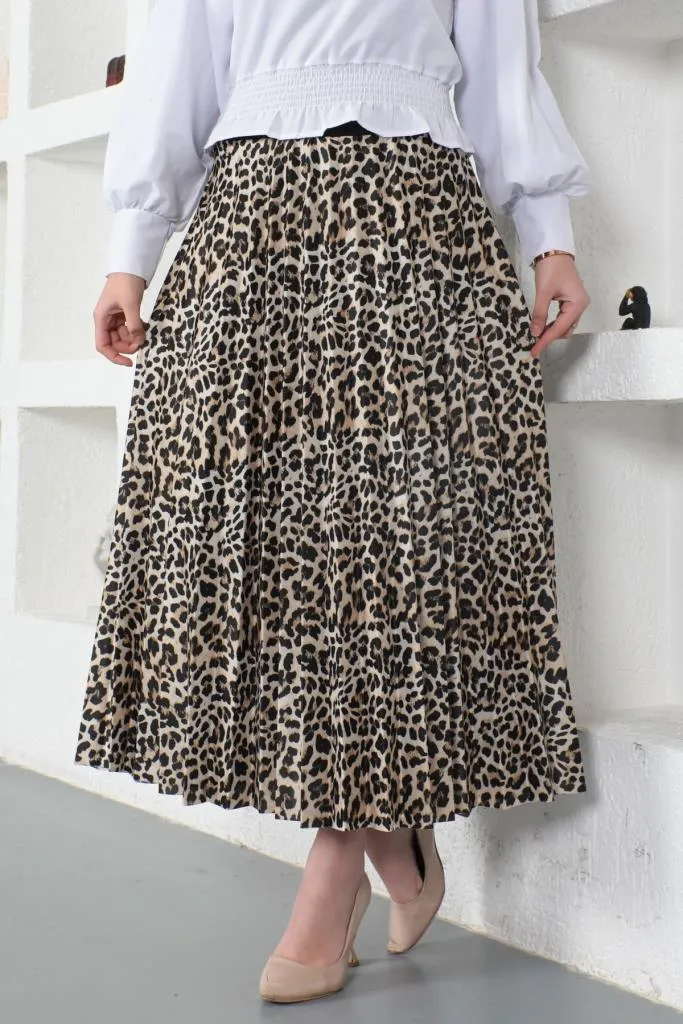 BNG Women Leopard Pattern Skirt Leopard - Clermont