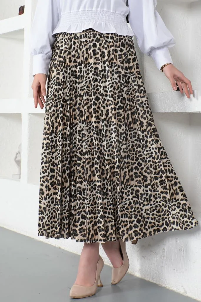 BNG Women Leopard Pattern Skirt Leopard - Clermont