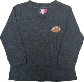 Boys Football Henley Shirt