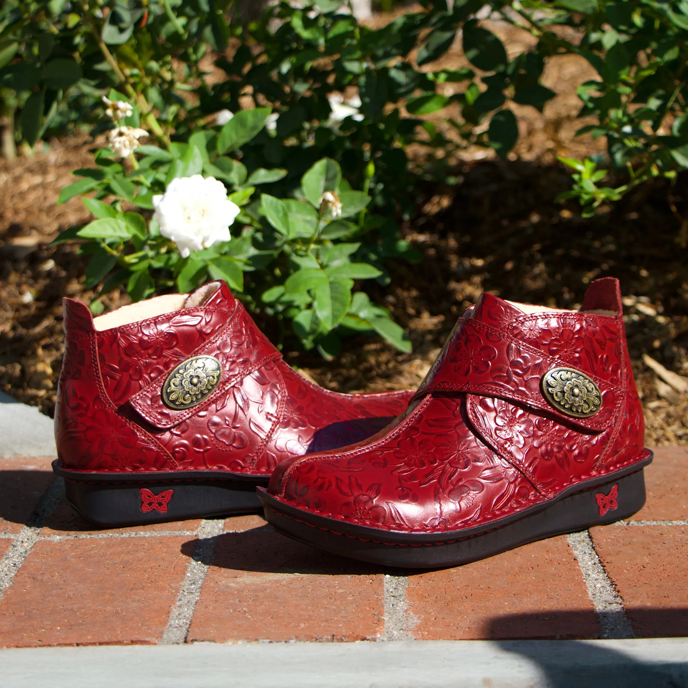 Caiti Loretta Red Boot