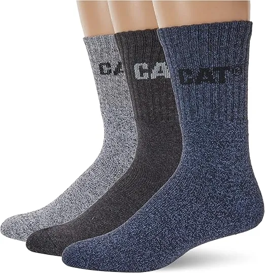 Caterpillar Men's Knit Cap Sock Bundle-Assorted Colors