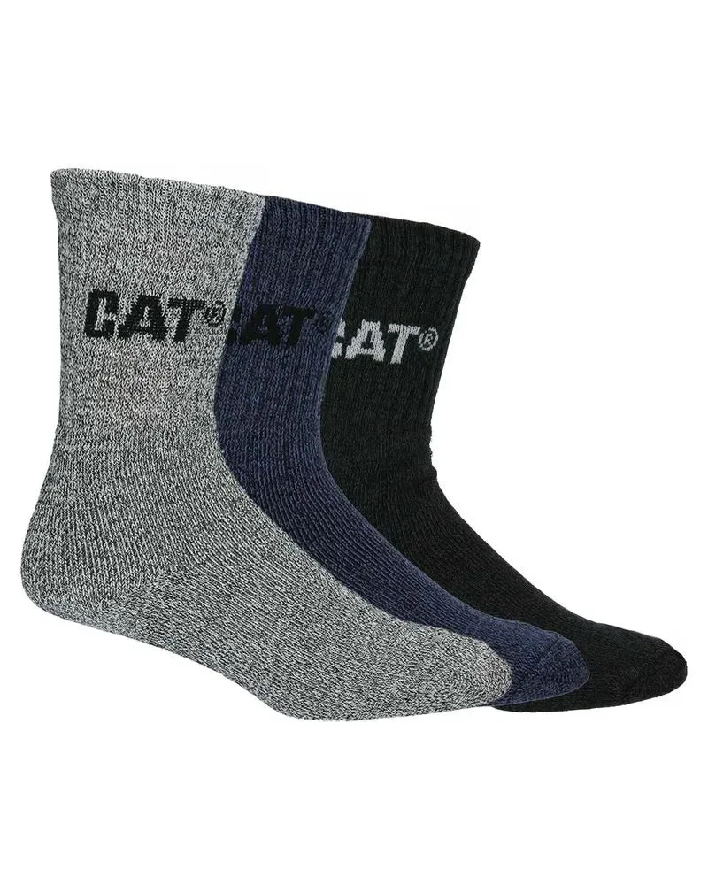 Caterpillar Men's Knit Cap Sock Bundle-Assorted Colors