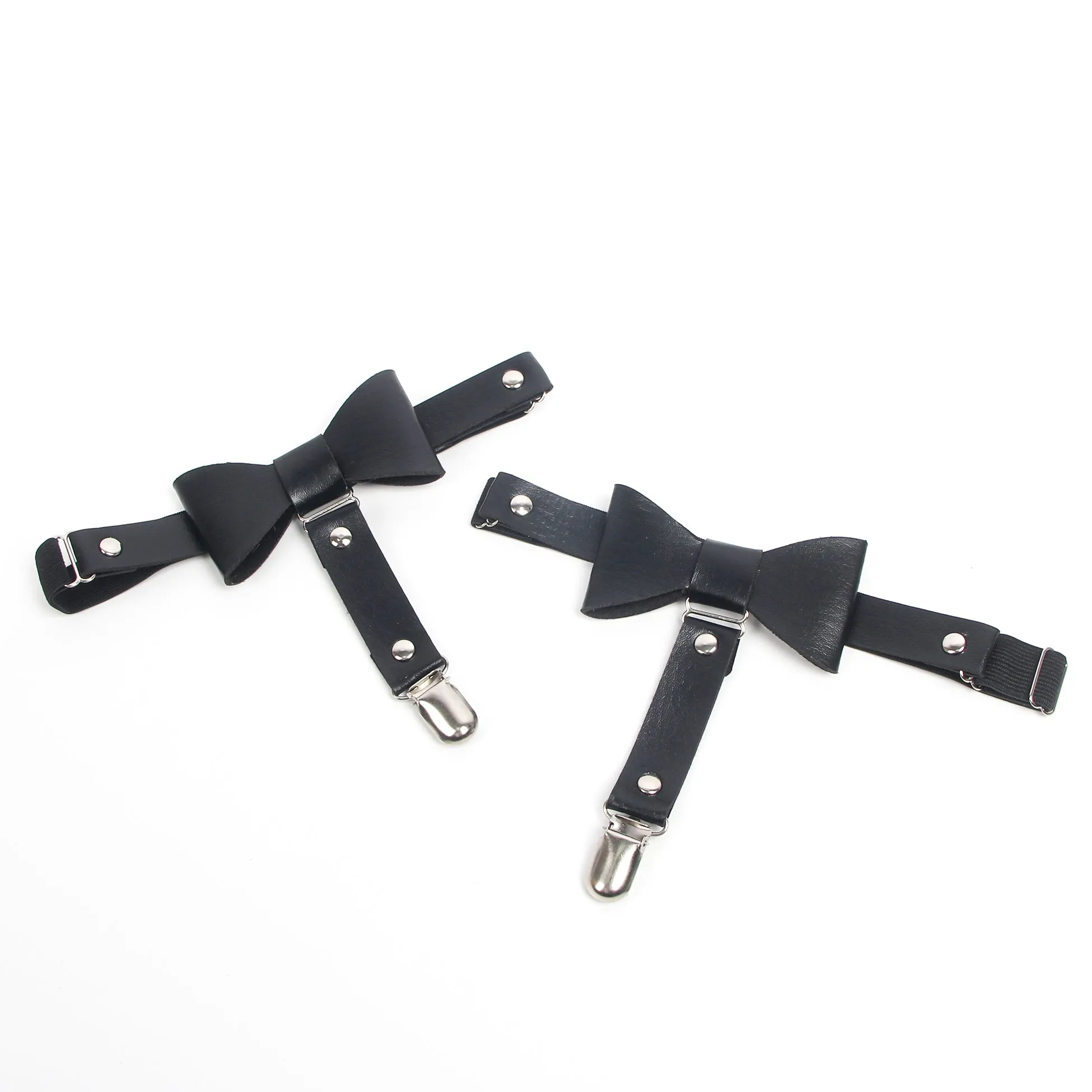Chic Bow Garter Clips
