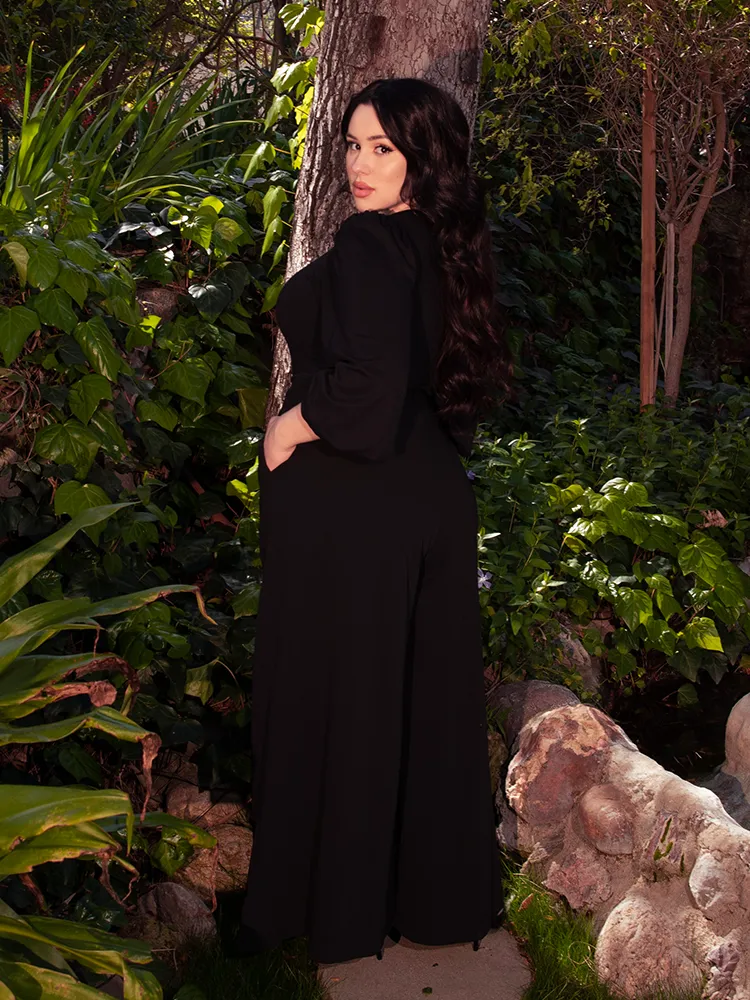 Dark Forest Blouse in Black