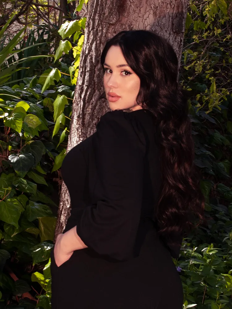 Dark Forest Blouse in Black