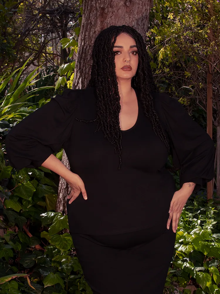 Dark Forest Blouse in Black