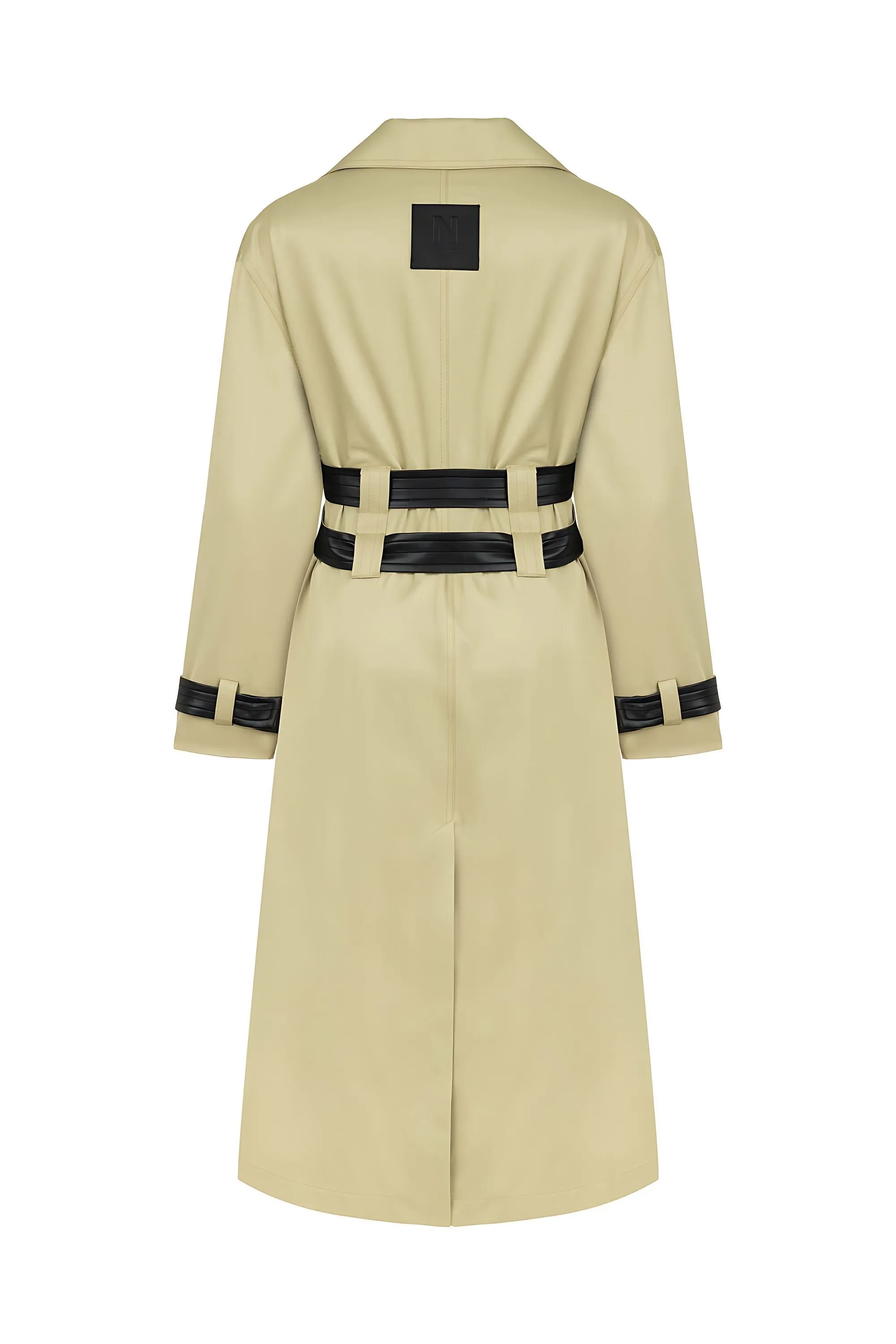 Double Sided Belted Trench Coat
