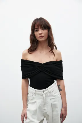 Eisley Sleeveless Bodysuit Black