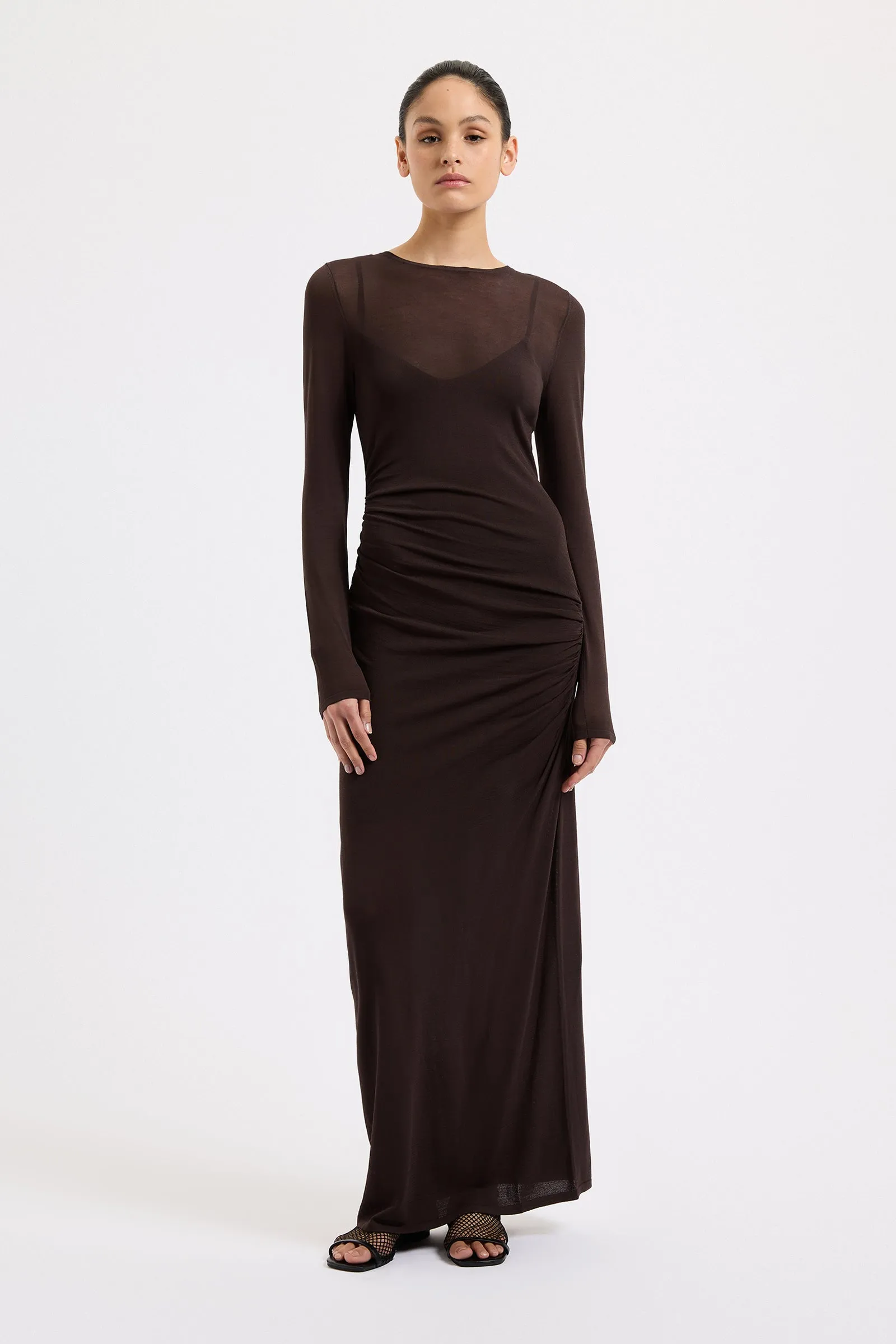 EVELYN KNIT MAXI DRESS