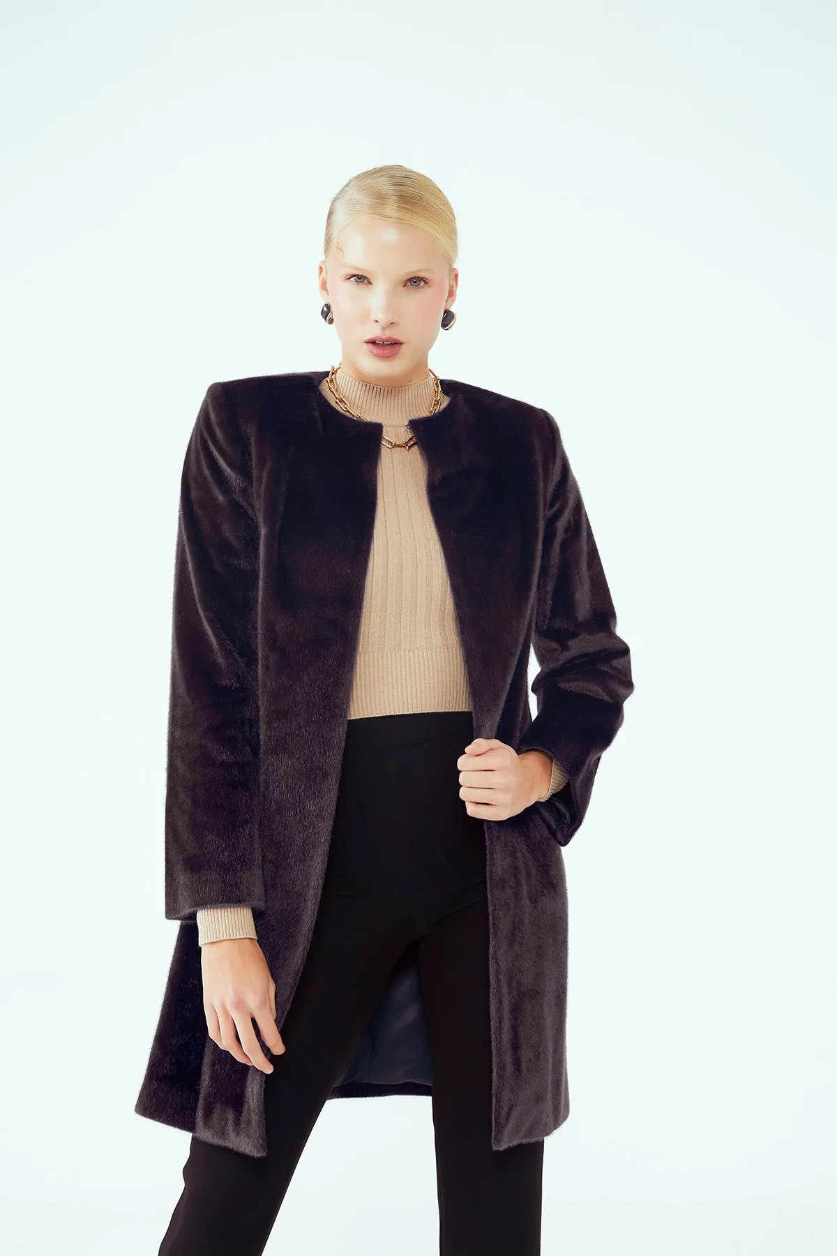 Faux Fur Coat