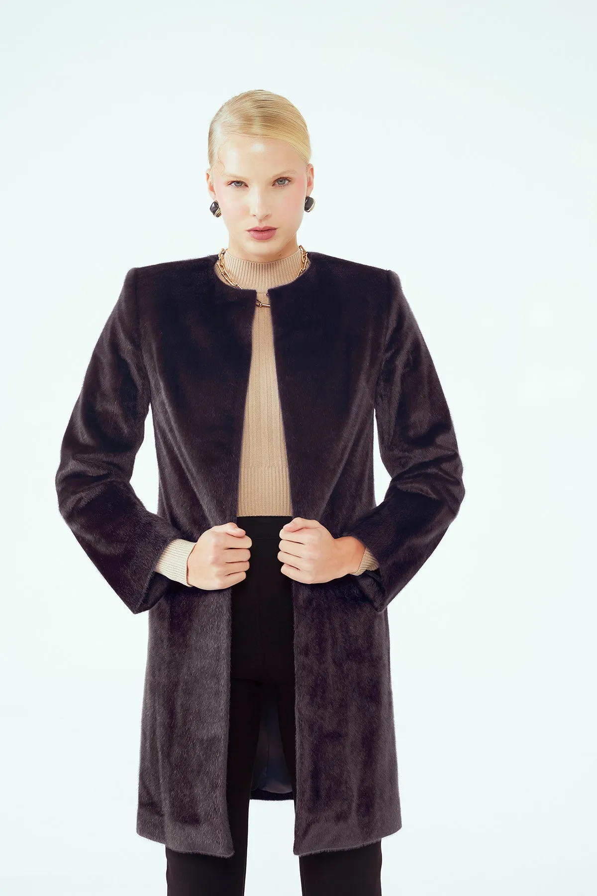 Faux Fur Coat