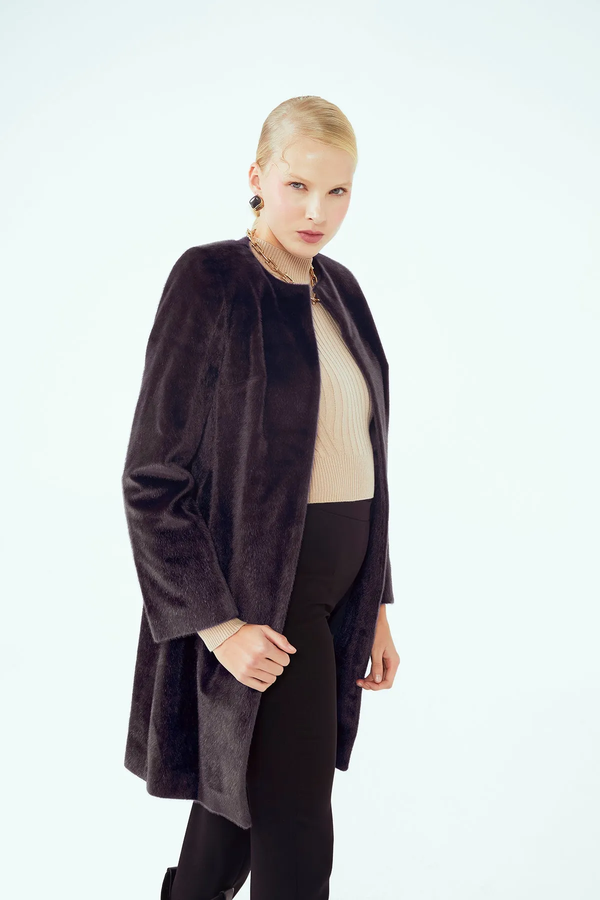 Faux Fur Coat