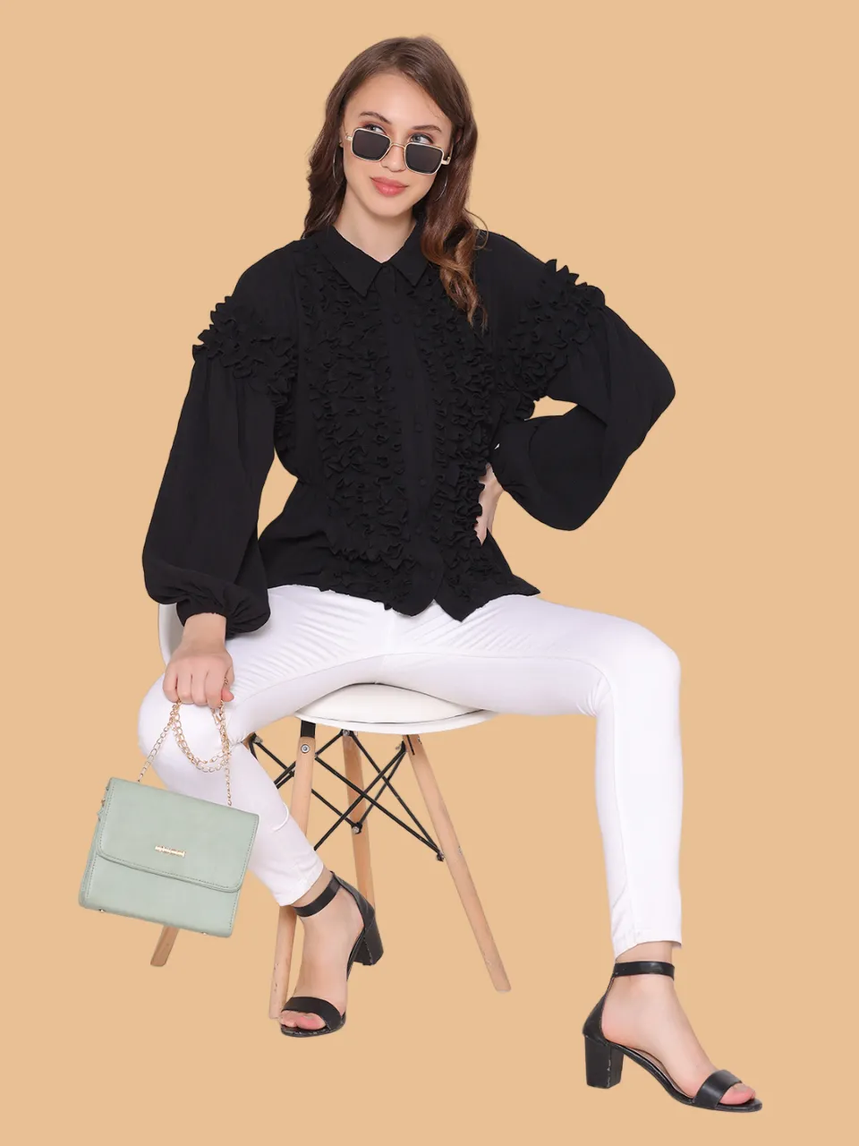 Flawless Women Thrill Ruffle Top | RUFFLE