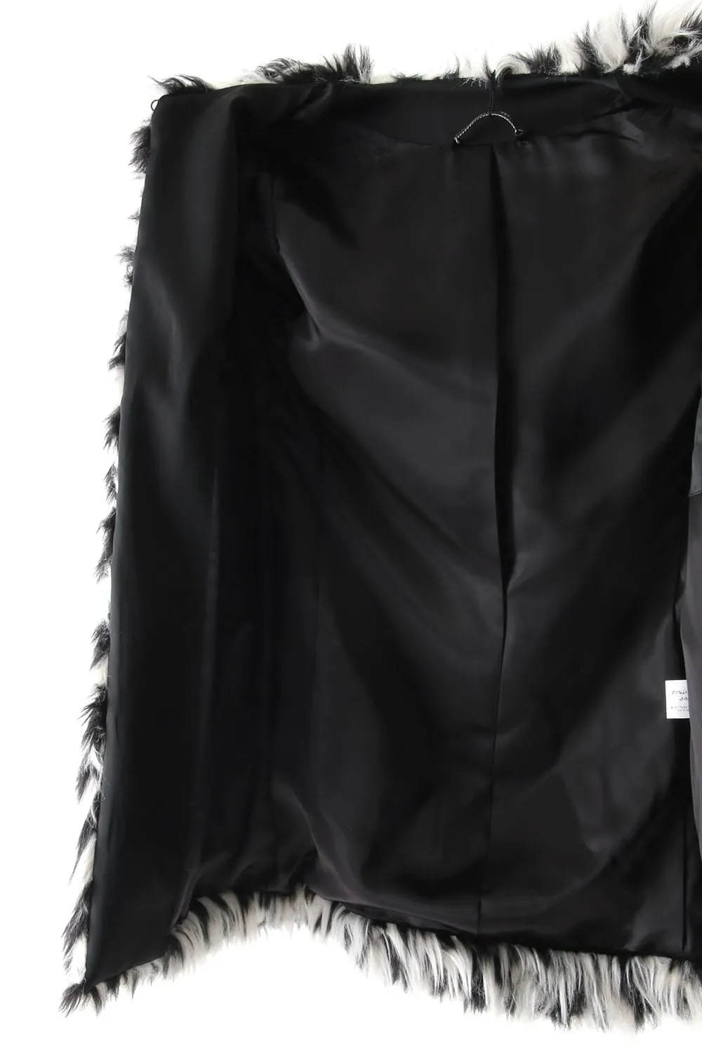 GRAPHIC FUR COAT