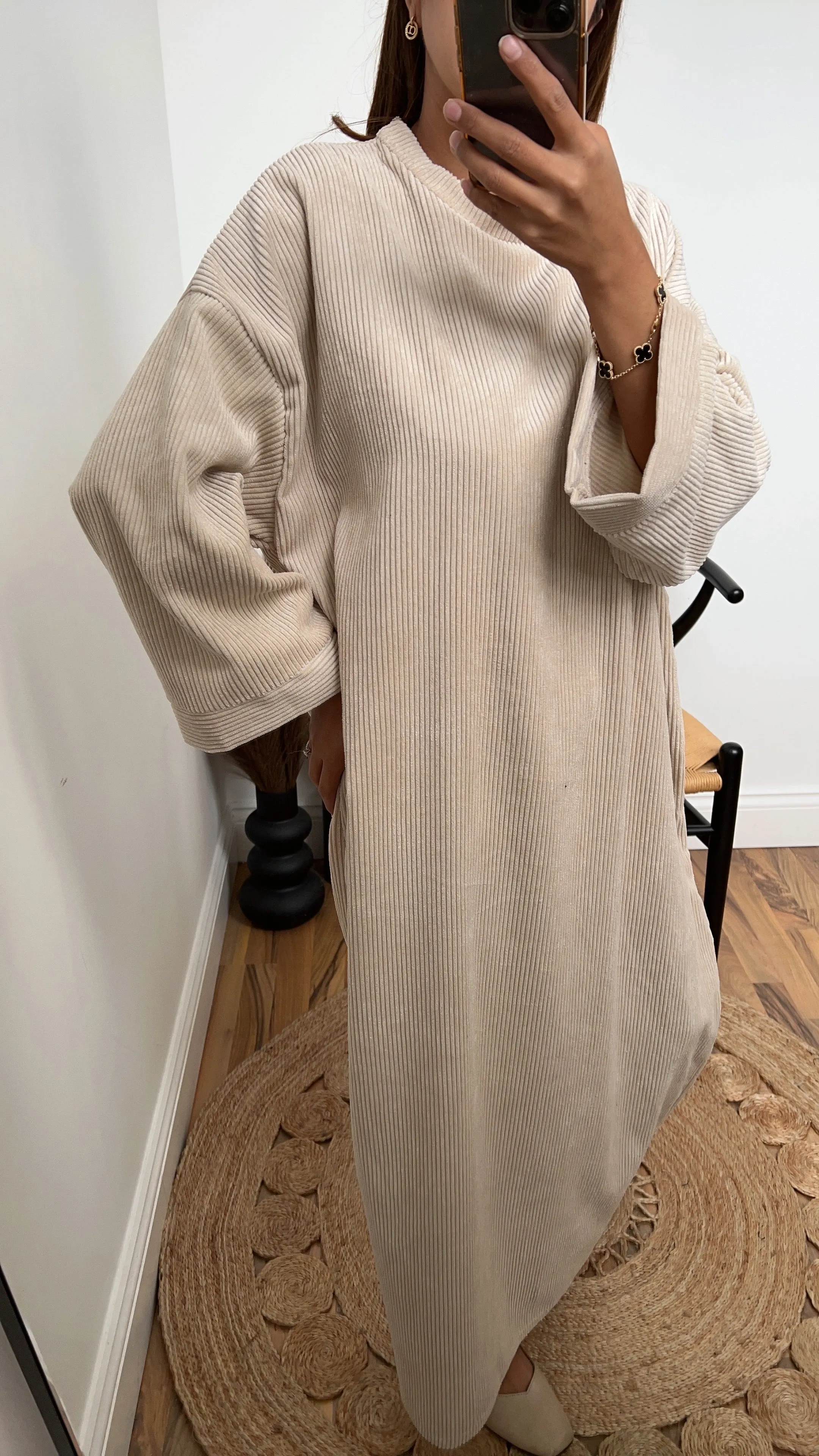 Hafiya dress in cream