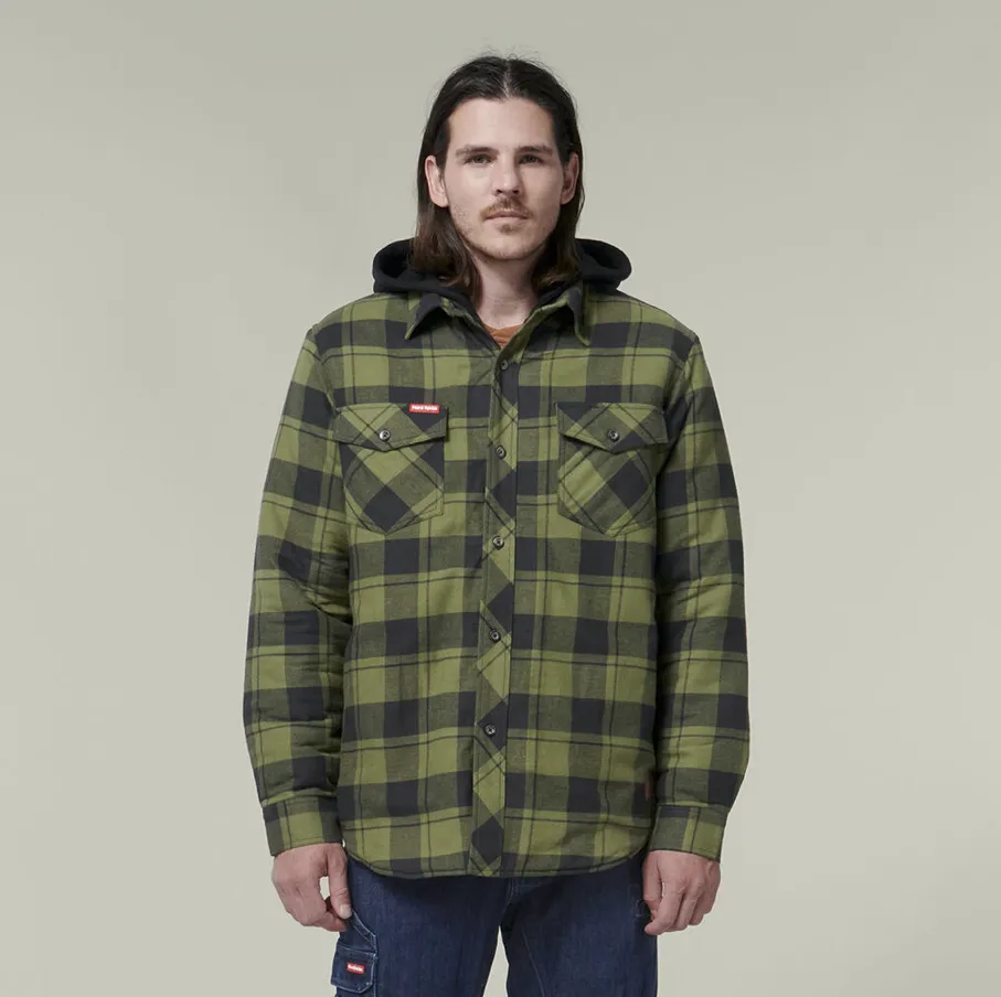 Hard Yakka Quilted Shacket