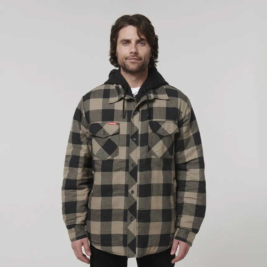 Hard Yakka Quilted Shacket