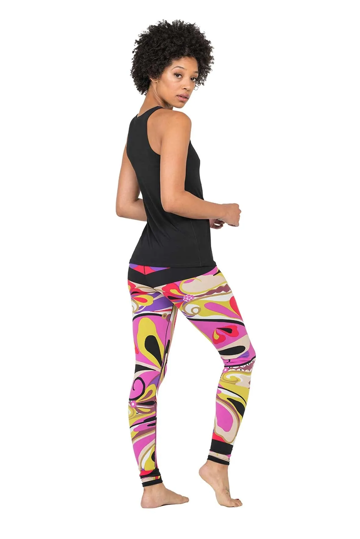 High Waist DBL Layered Yoga Pants