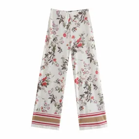 HIGH WAIST FLUID SUMMER BAGGY PANTS