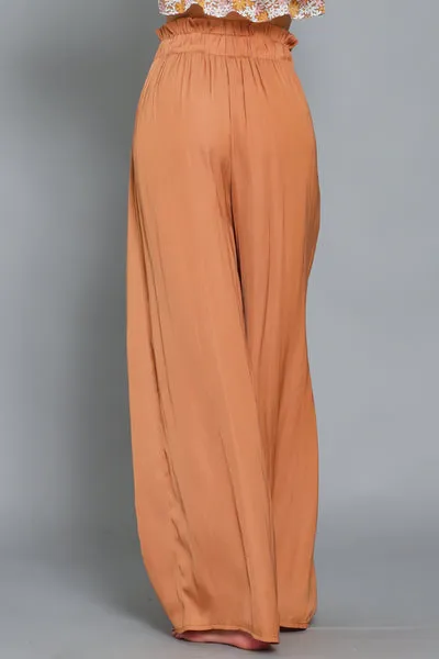High Waist Wide Leg Pant