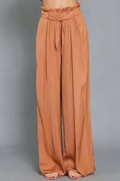 High Waist Wide Leg Pant