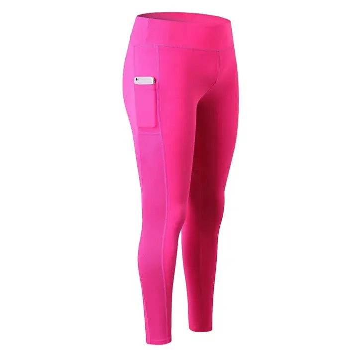 High Waist Yoga Pants with Pockets