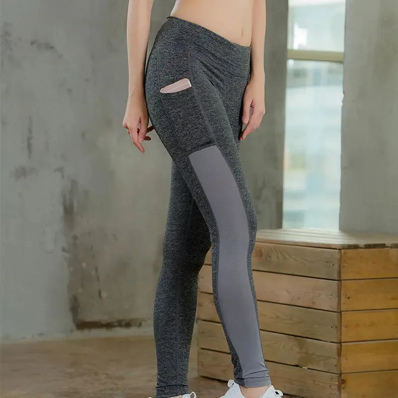High Waist Yoga Pants with Pockets
