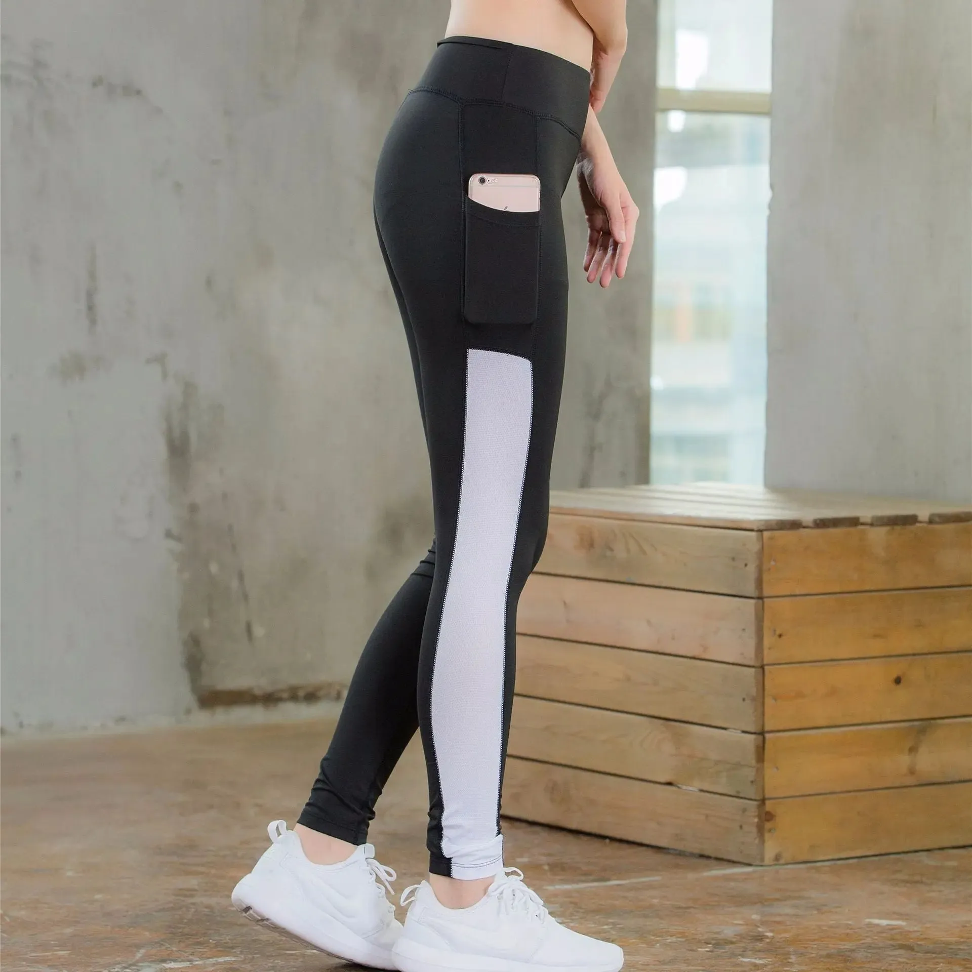 High Waist Yoga Pants with Pockets