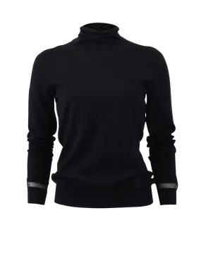 Illusion Detail Turtleneck
