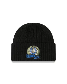 Indianapolis Colts New Era Salute To Service 2022 Sport Cuffed Knit Hat