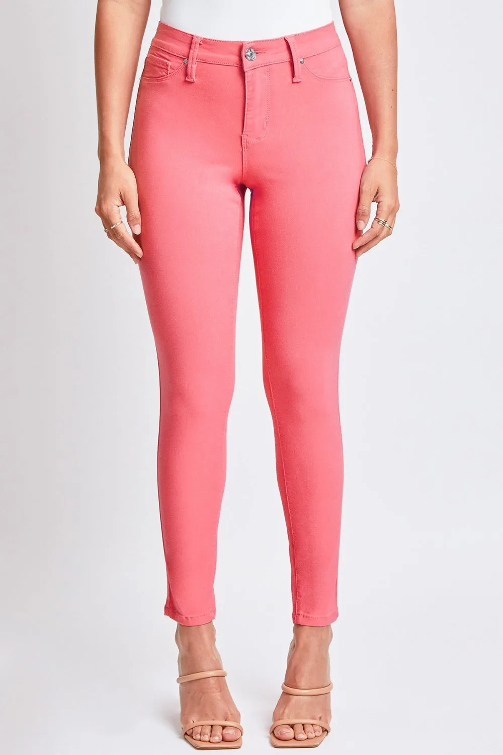 Jacey Hyperstretch Mid-Rise Skinny Jeans