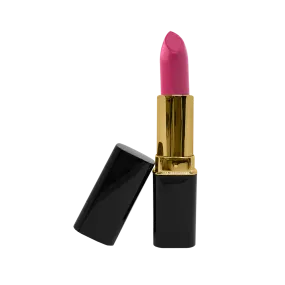 Lipstick - Bright Pink -M - Gold Trim