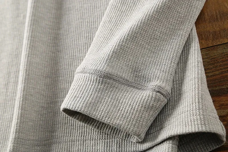 Long Sleeve Henley Shirt