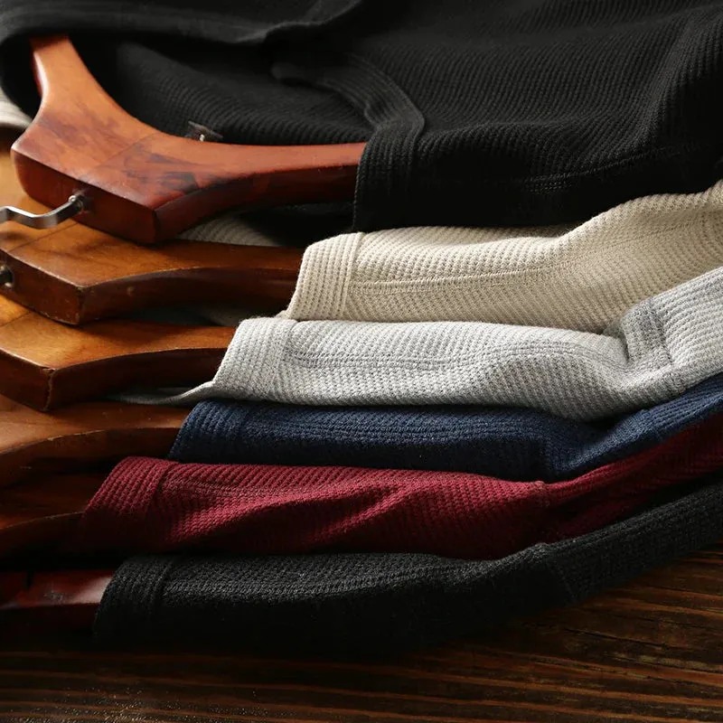 Long Sleeve Henley Shirt