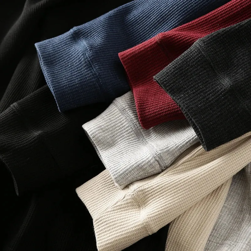 Long Sleeve Henley Shirt