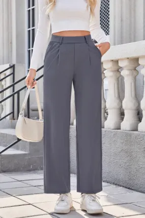 Lovelet High Waist Wide Straight Pants