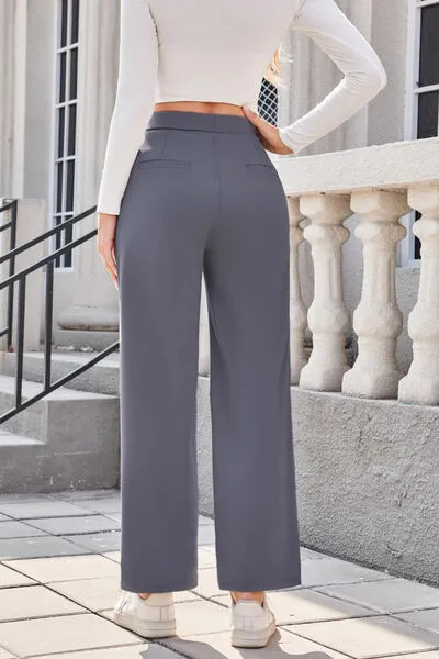 Lovelet High Waist Wide Straight Pants