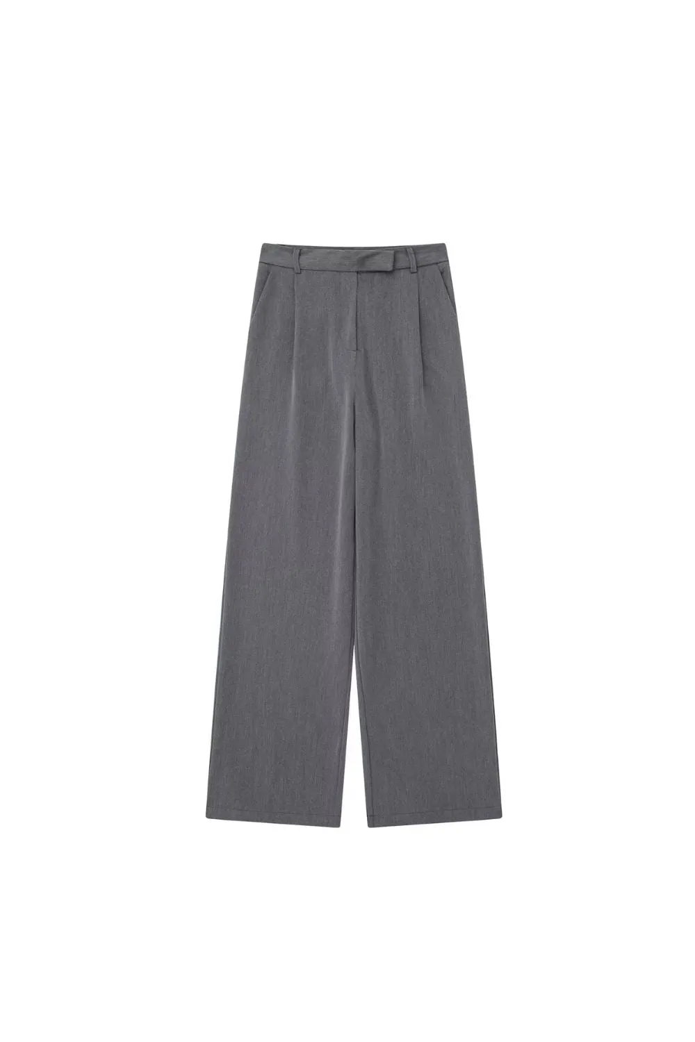 'Madeline' Pleated High-Waist Wide-Leg Pants