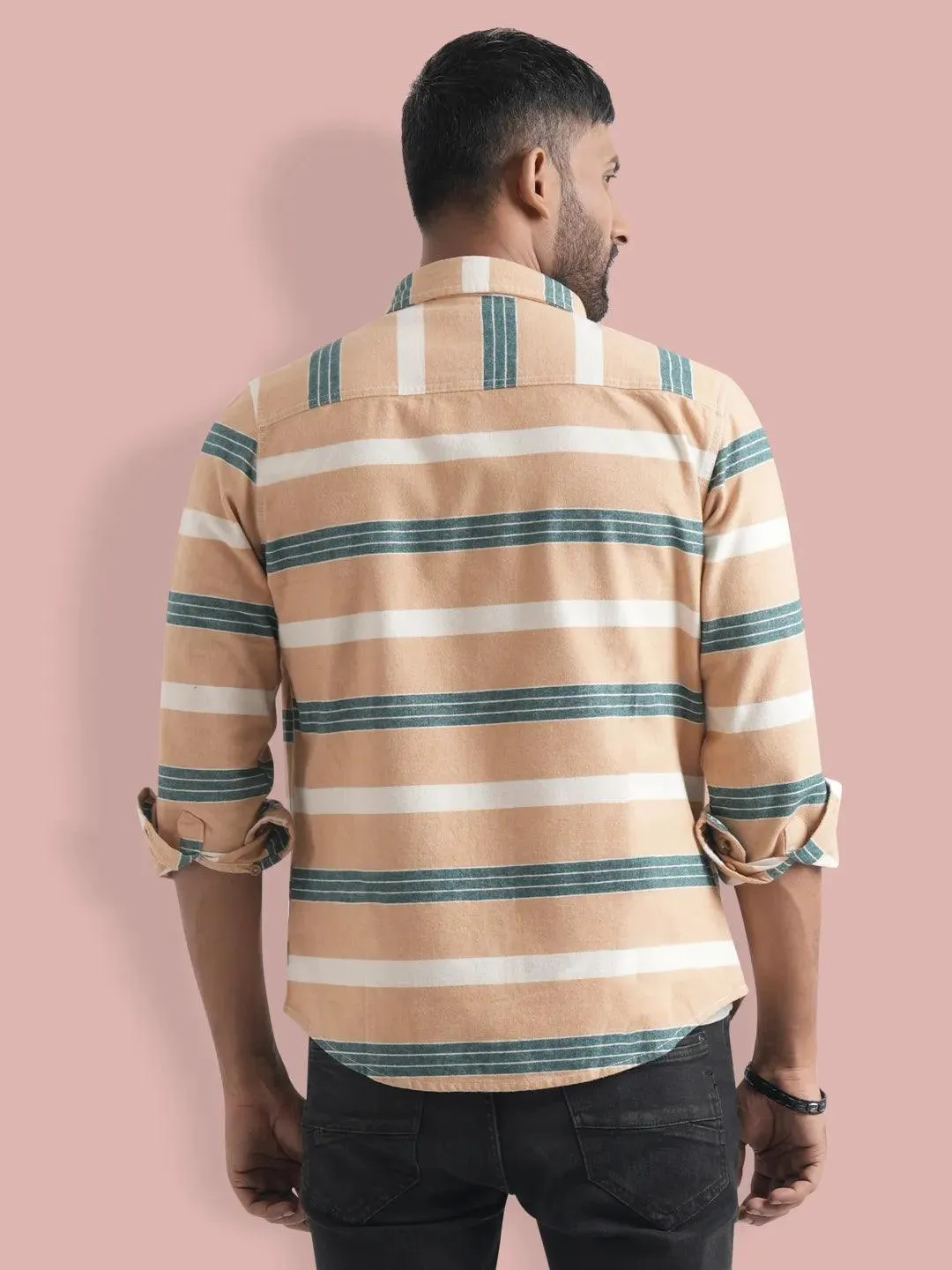 Men's Vertical Shape Full Sleeve Shirt
