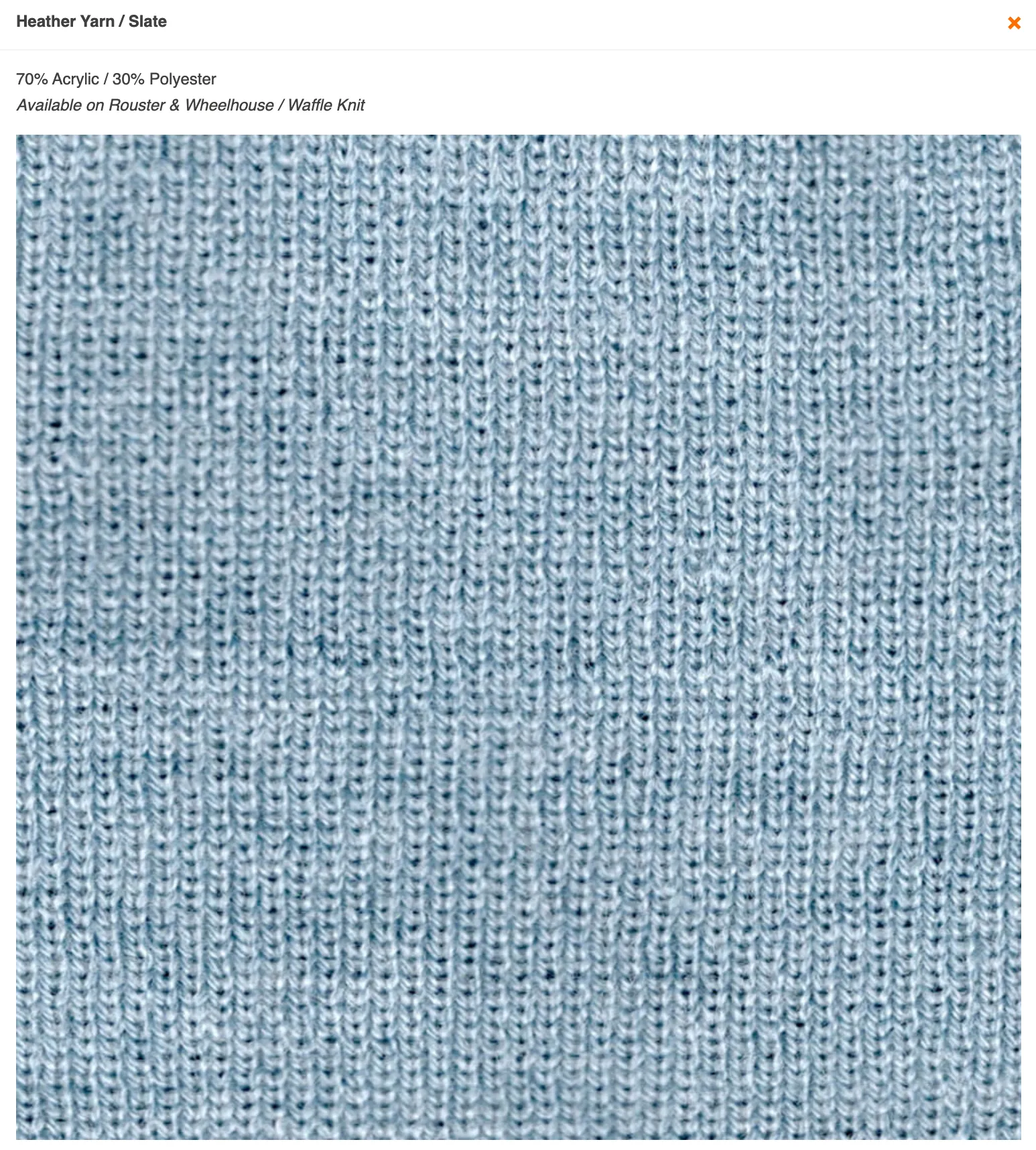 Middlebury Panther Cuff Knit Hat (Heather Slate)