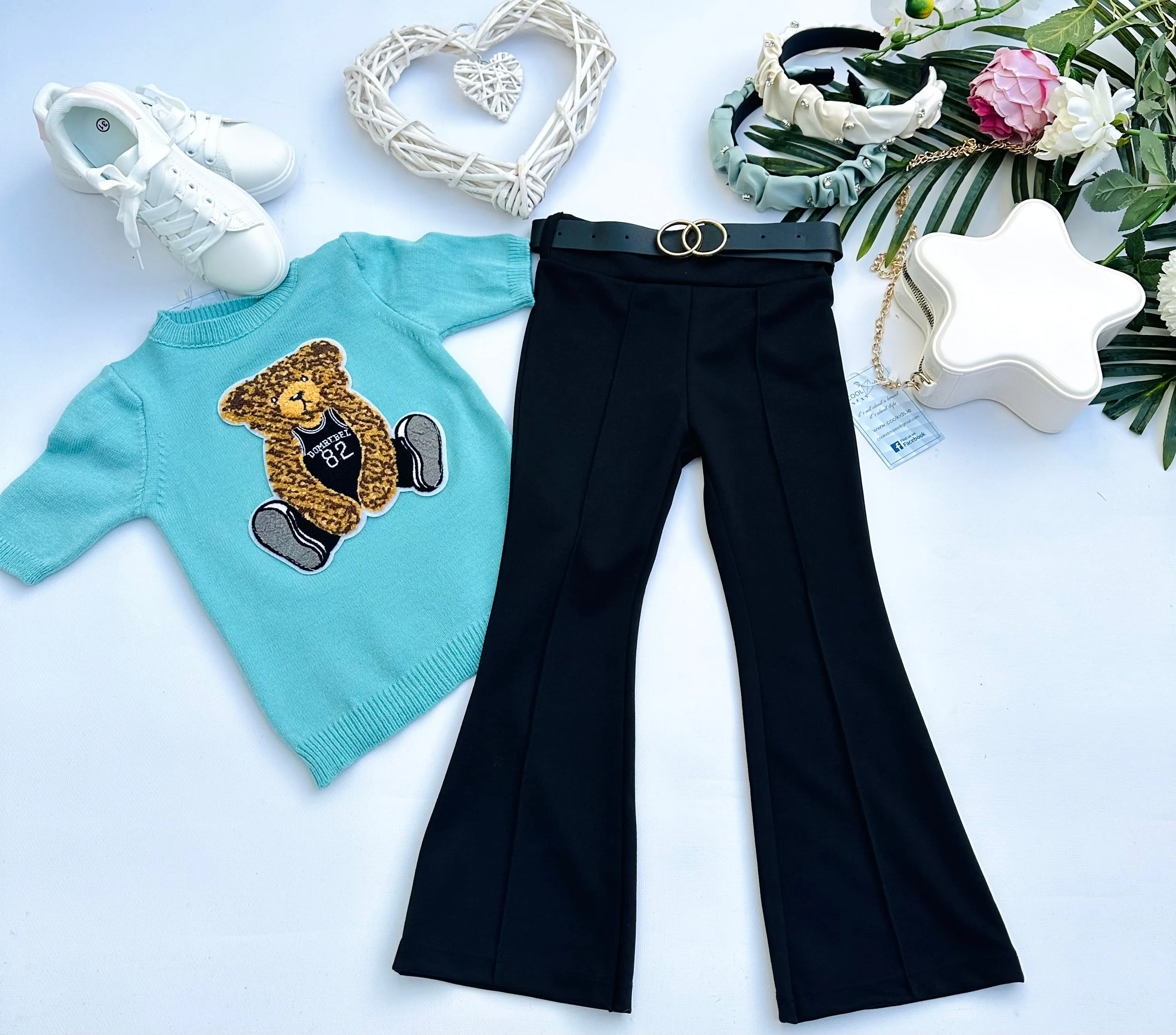 Mint Teddy jumper