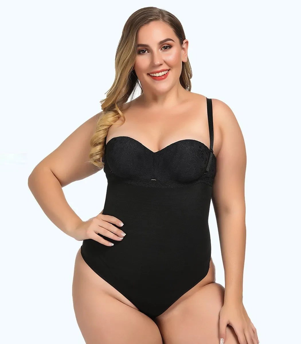 NeoDefine® Sexy Plus Size Thong Bodysuit Waist & Stomach Shaper