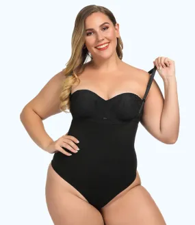 NeoDefine® Sexy Plus Size Thong Bodysuit Waist & Stomach Shaper